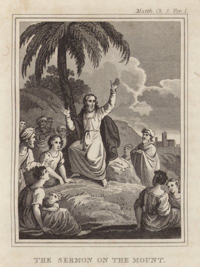 Kazanie na Górze autorstwa English School