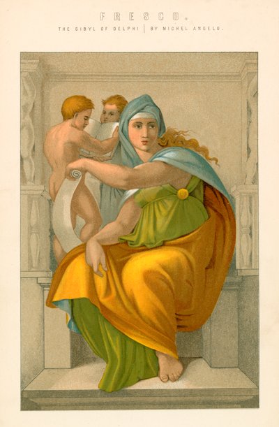 Sybilla z Delf autorstwa English School