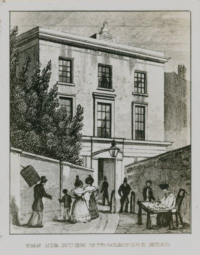 Sir Hugh Middletons Head Tavern autorstwa English School