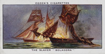 Niewolnica "Boladora" (kolorowa litografia) autorstwa English School