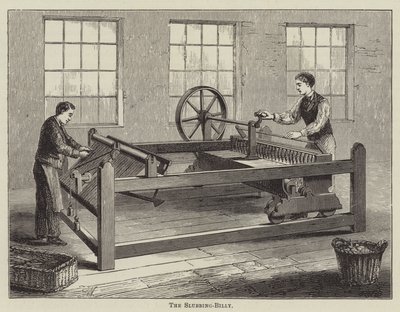 Slubbing-Billy (Grawerowanie) autorstwa English School