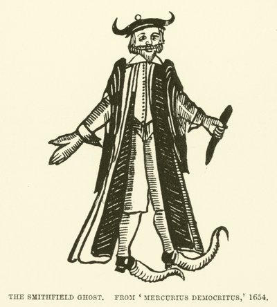 Duch Smithfield, z Mercurius Democritus autorstwa English School