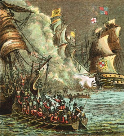 Hiszpańska Armada autorstwa English School
