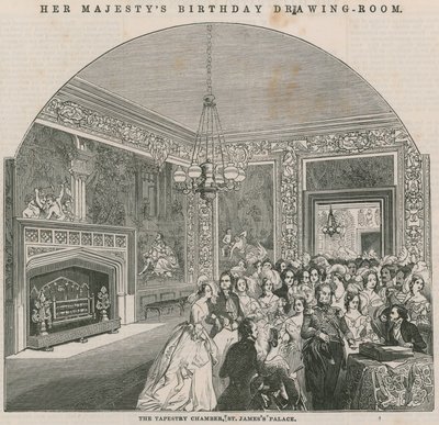 Komnata Gobelinów w Pałacu Św. Jakuba autorstwa English School