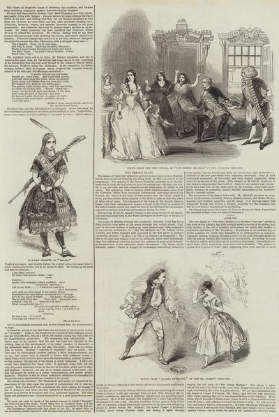 Teatry (grawerowanie) autorstwa English School