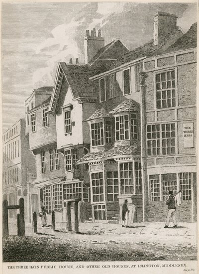 Publiczny Dom Trzech Kapeluszy, Islington autorstwa English School