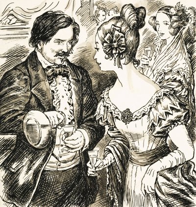 Tytani: Nieśmiertelny Geniusz (Honore de Balzac) autorstwa English School