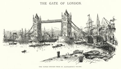 Tower Bridge z St Katharine
