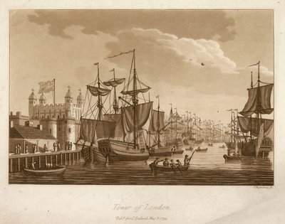 Tower of London autorstwa English School