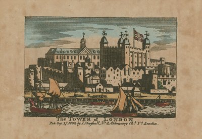 Tower of London autorstwa English School