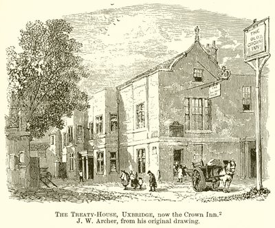 Traktat-House, Uxbridge, obecnie Crown Inn autorstwa English School