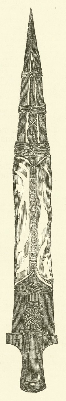 Prawdziwa lanca (grawerowanie) autorstwa English School