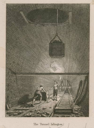 Tunel, Islington, Londyn autorstwa English School