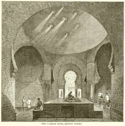 Łaźnia Turecka, Jermyn Street autorstwa English School