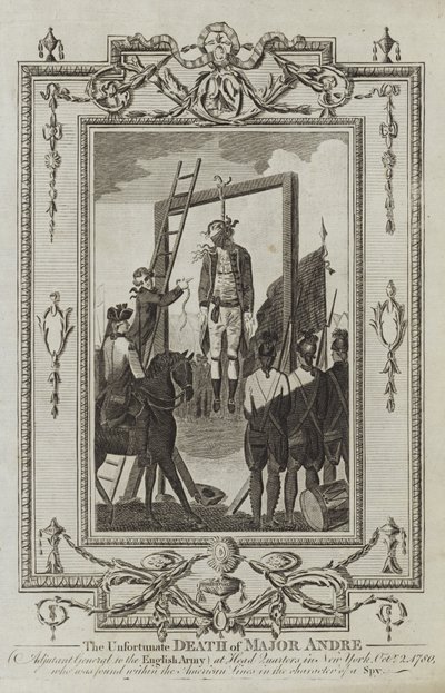 Niefortunna śmierć majora Andre autorstwa English School