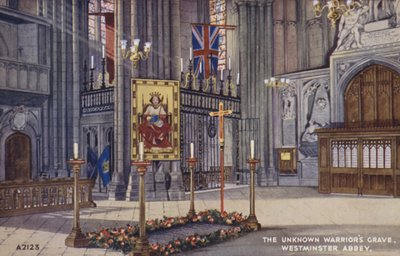 Grób Nieznanych Wojowników, Opactwo Westminsterskie autorstwa English School