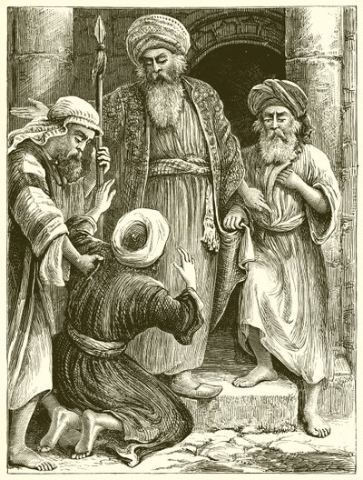 Niemiłosierny sługa autorstwa English School