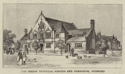 Szkoły techniczne i gimnazjum Verdin, Winsford (grafika) autorstwa English School