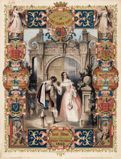 Album wokalny Jej Najwspanialszej Mości Królowej Wiktorii 1842 autorstwa English School