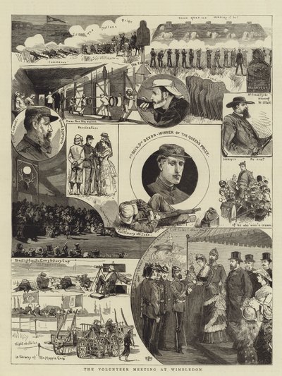 Spotkanie Wolontariuszy na Wimbledonie (grafika) autorstwa English School