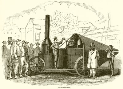 Pistolet Winans autorstwa English School