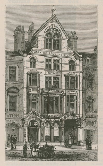 The Working Lads Institute, Whitechapel autorstwa English School