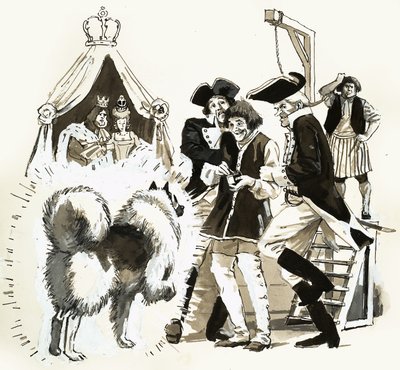 Świat pozorów: król fantazji (Hans Christian Andersen) autorstwa English School