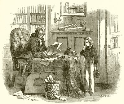 Młody David Wilkie autorstwa English School