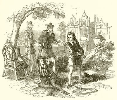 Młody Oliver Cromwell autorstwa English School