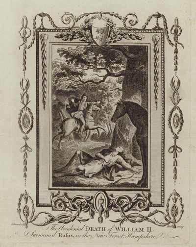 Przypadkowa śmierć Wilhelma II autorstwa English School