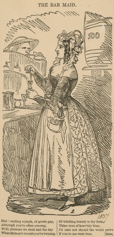 Barmanka autorstwa English School