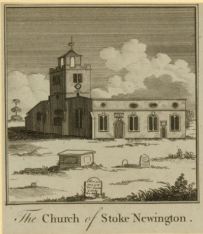 Kościół Stoke Newington autorstwa English School