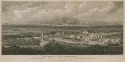 Miasta Londyn i Westminster autorstwa English School