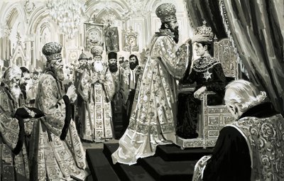 Koronacja Iwana na cara była odskocznią w historii Rosji autorstwa English School