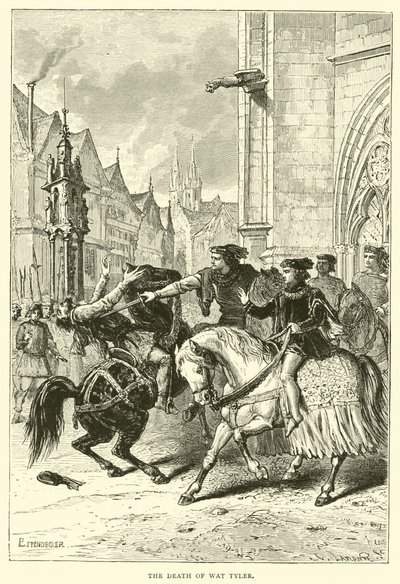 Śmierć Wata Tylera autorstwa English School