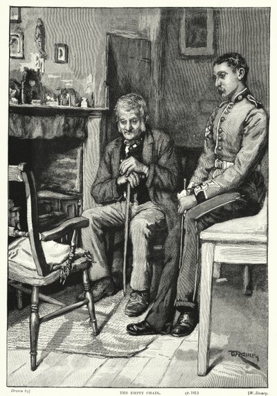 Puste krzesło (grawerunek) autorstwa English School