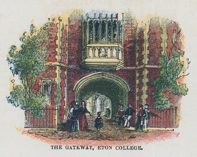 Brama, Eton College autorstwa English School