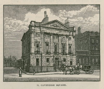 Dom Pana Szkota, Cavendish Square, Londyn autorstwa English School