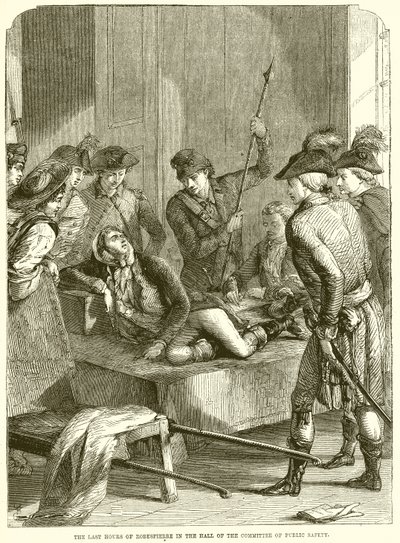 Ostatnie godziny Robespierre