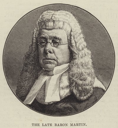 Nieżyjący Baron Martin (grafika) autorstwa English School