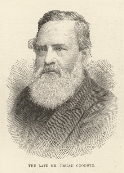 Nieżyjący Pan Josiah Goodwin (grafika) autorstwa English School