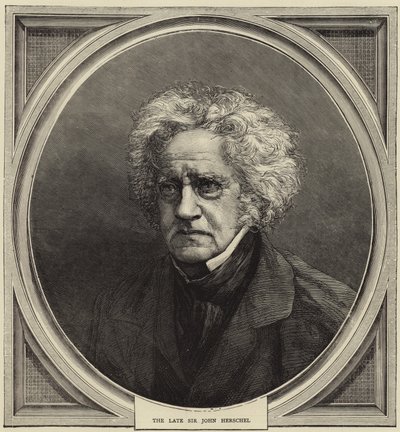 Nieżyjący sir John Herschel autorstwa English School