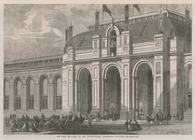 Wejście główne Międzynarodowej Wystawy 1862 autorstwa English School