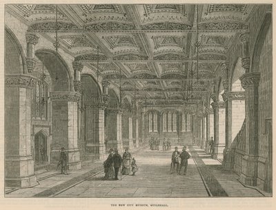 Nowe Muzeum Miejskie, Guildhall, Londyn autorstwa English School