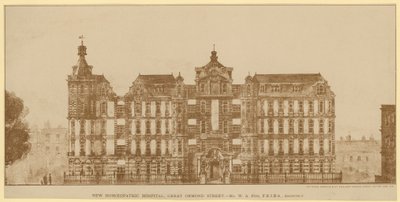 Nowy szpital homeopatyczny, Great Ormond Street autorstwa English School