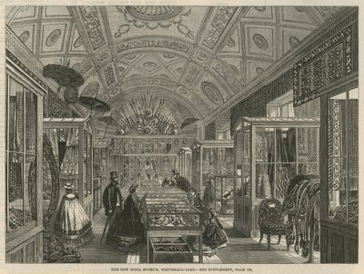 Nowe Muzeum Indii, Whitehall Yard, Londyn autorstwa English School
