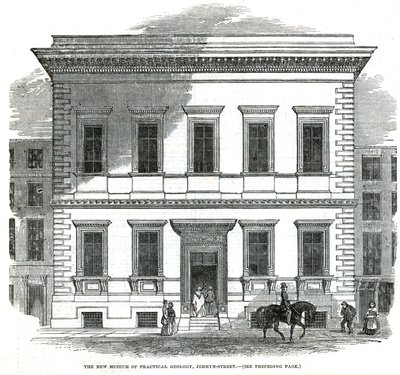 Nowe Muzeum Geologii Praktycznej, Jermyn Street, Londyn autorstwa English School
