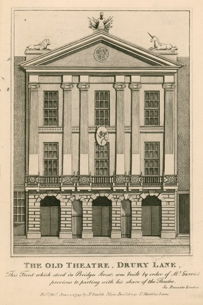 Stary Teatr, Drury Lane autorstwa English School