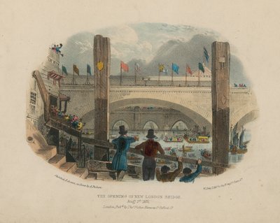 Otwarcie nowego London Bridge autorstwa English School
