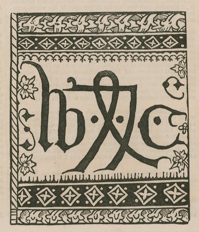 Znak drukarni Williama Caxtona autorstwa English School
